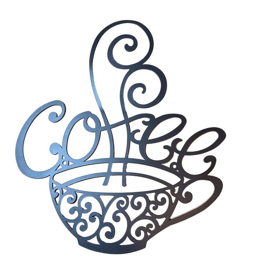 14 X12 Coffee Deco kitchen coffee bar sign